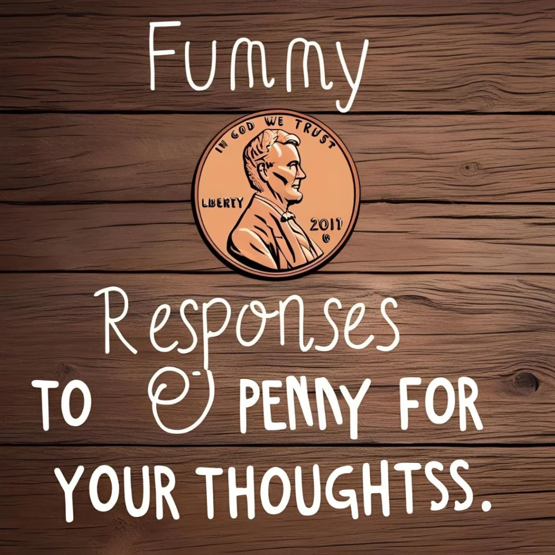 Funny Responses to Penny for Your Thoughts