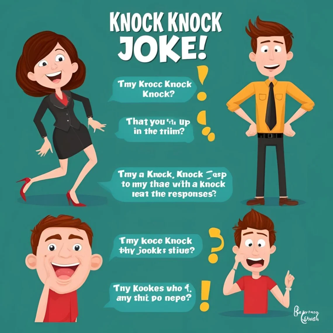 Knock Knock Joke with Funny Responses