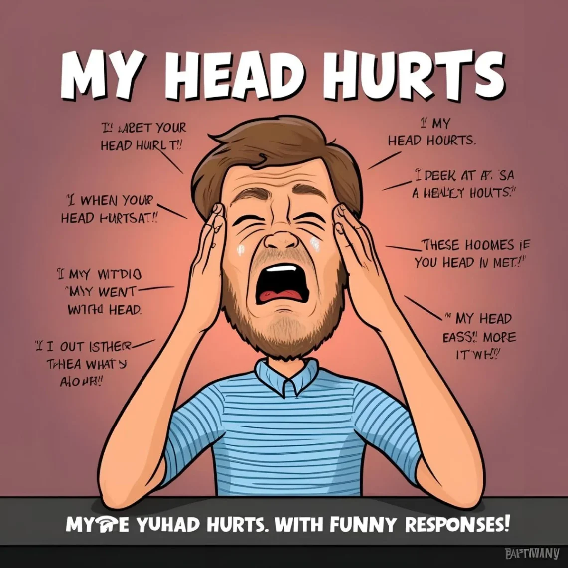 My Head Hurts with Funny Responses
