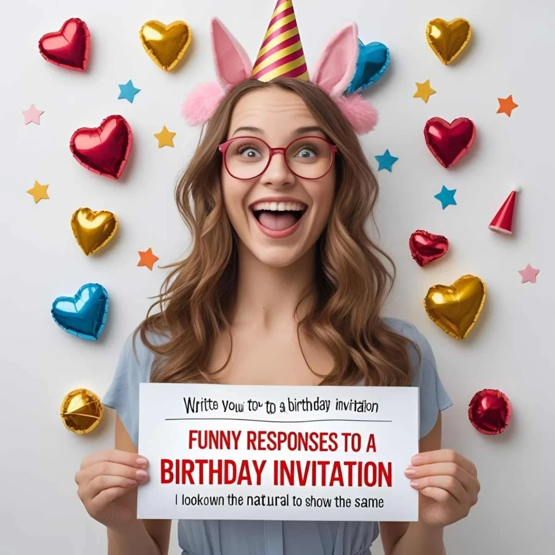 funny responses to a birthday invitation
