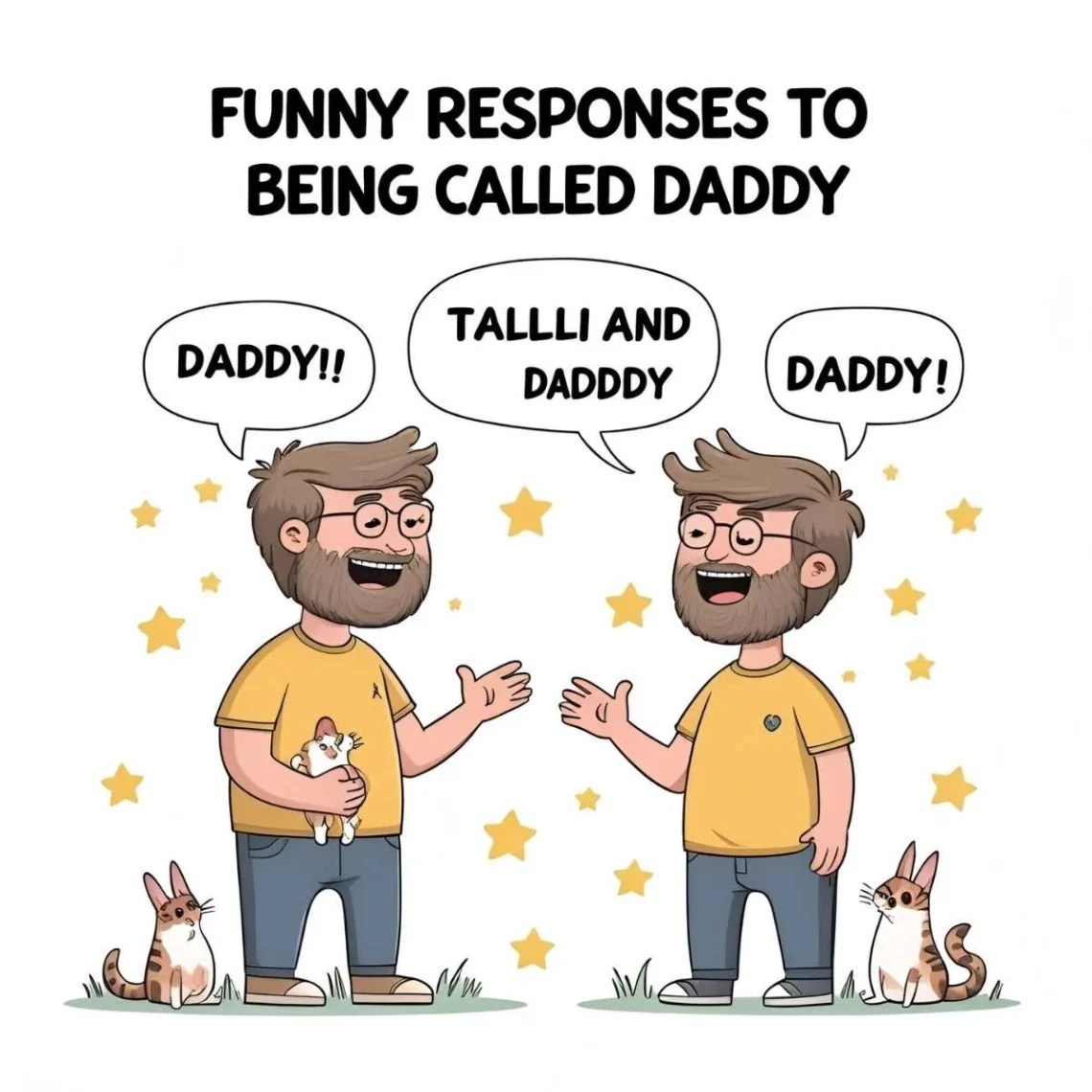 funny responses to being called daddy