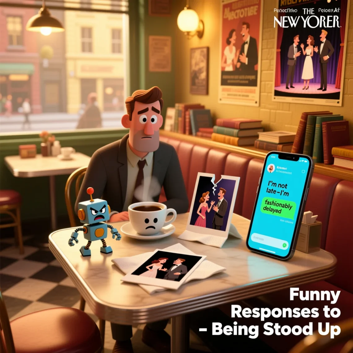 funny responses to being stood up