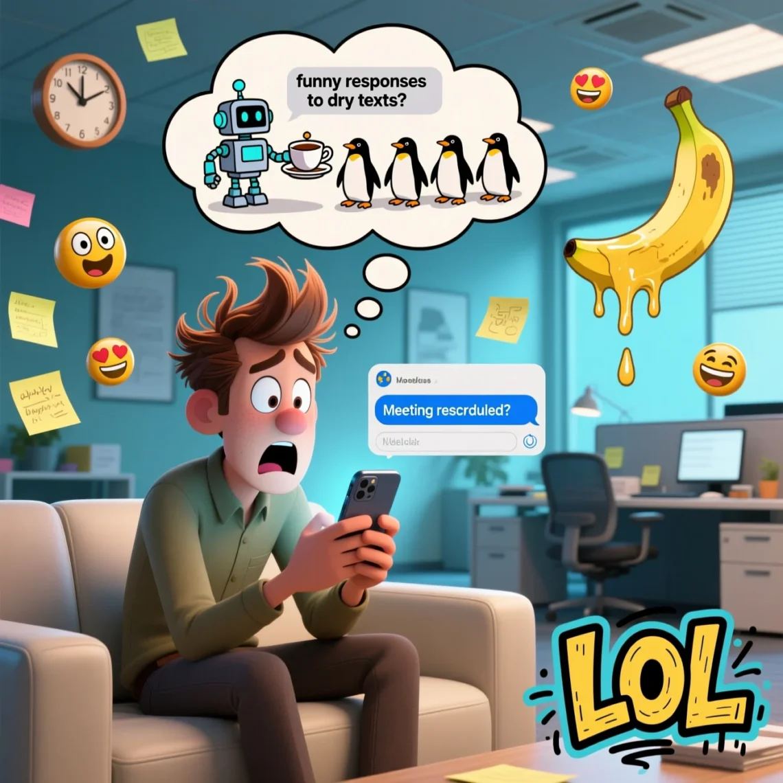 funny responses to dry texts