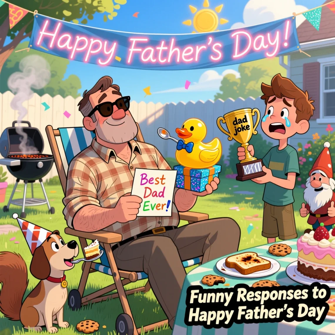 funny responses to happy father’s day