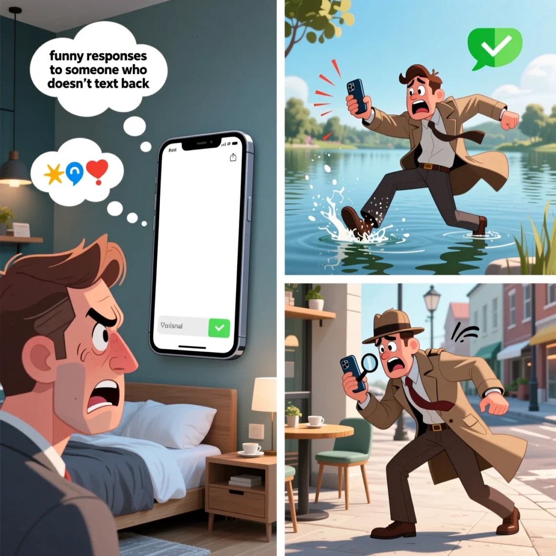 funny responses to someone who doesn’t text back
