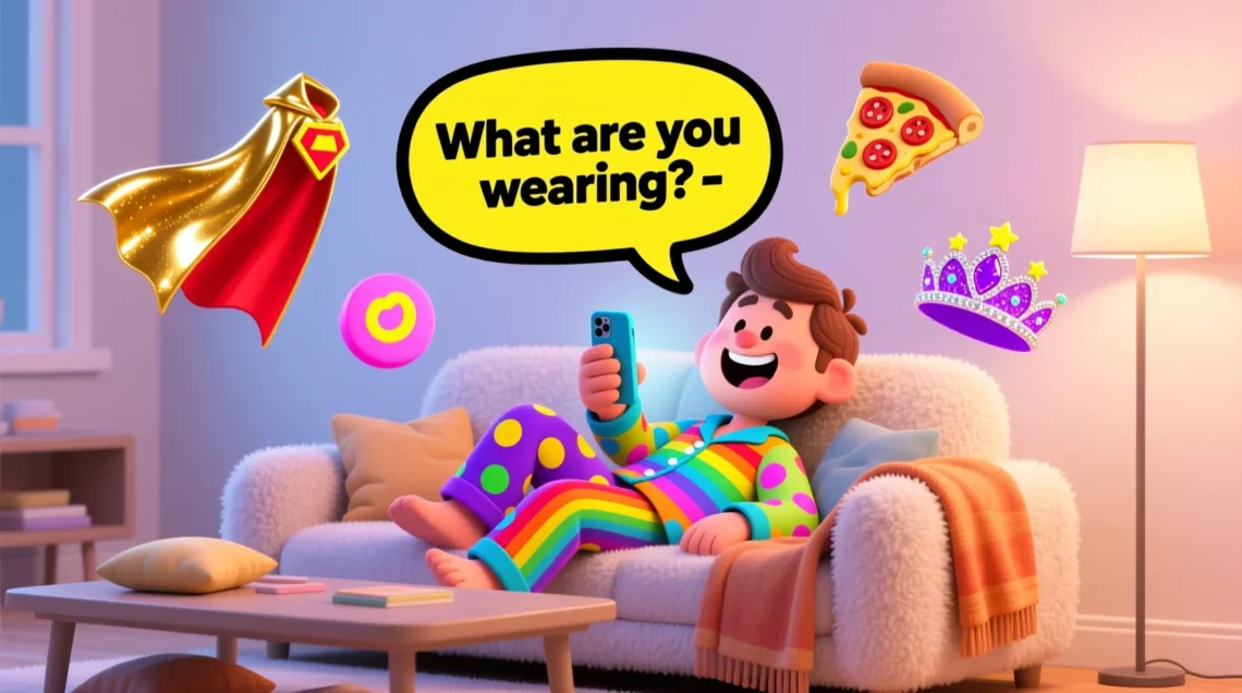 funny responses to what are you wearing