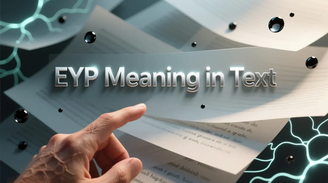 eyp meaning in text