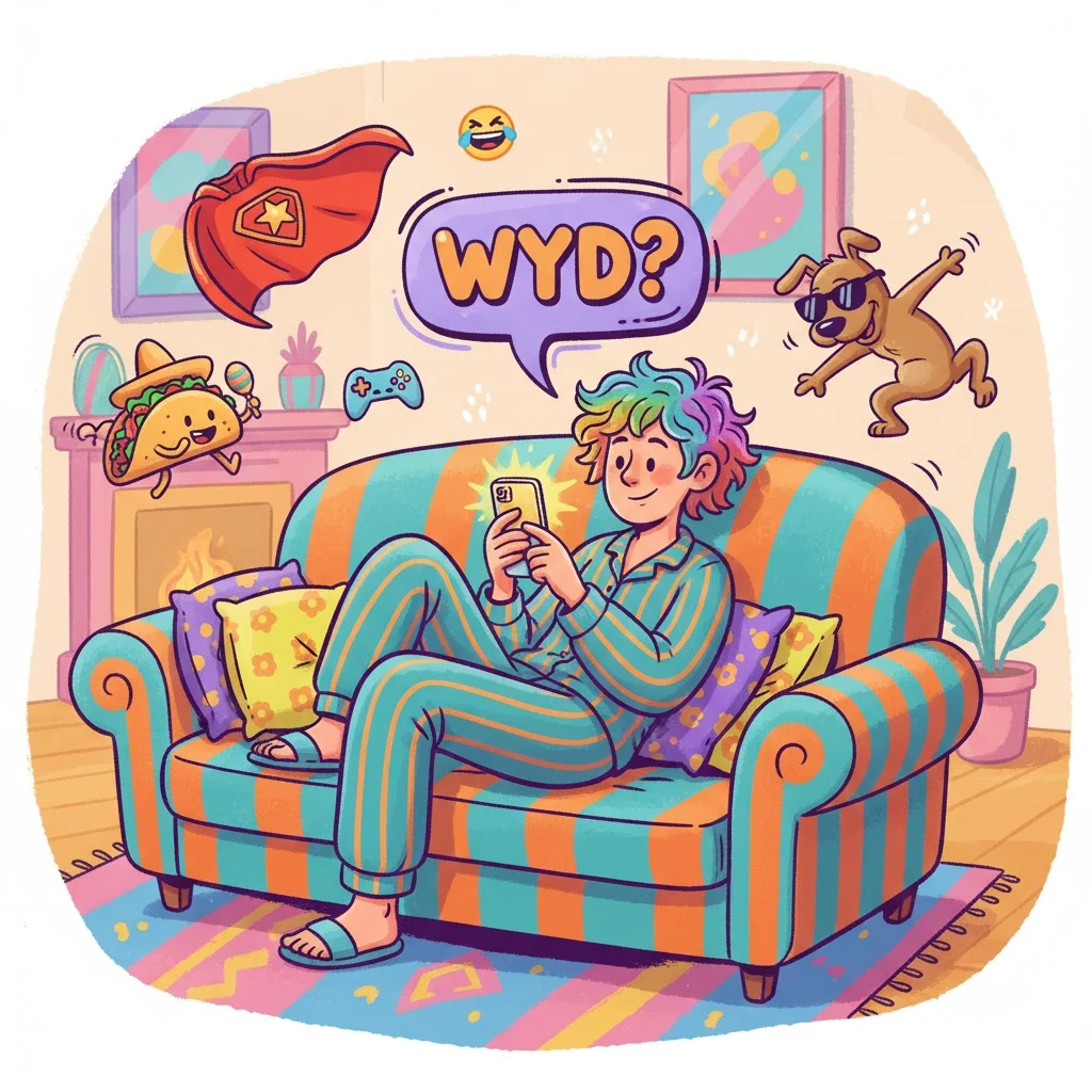 funny responses for wyd