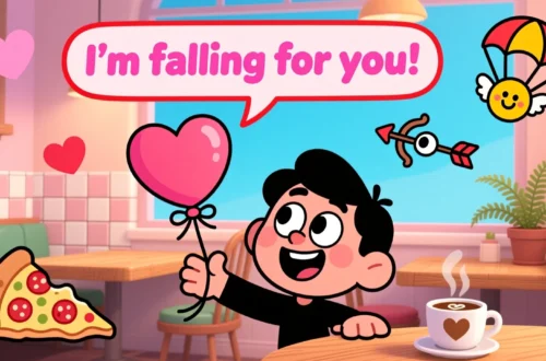 funny responses to I’m falling for you
