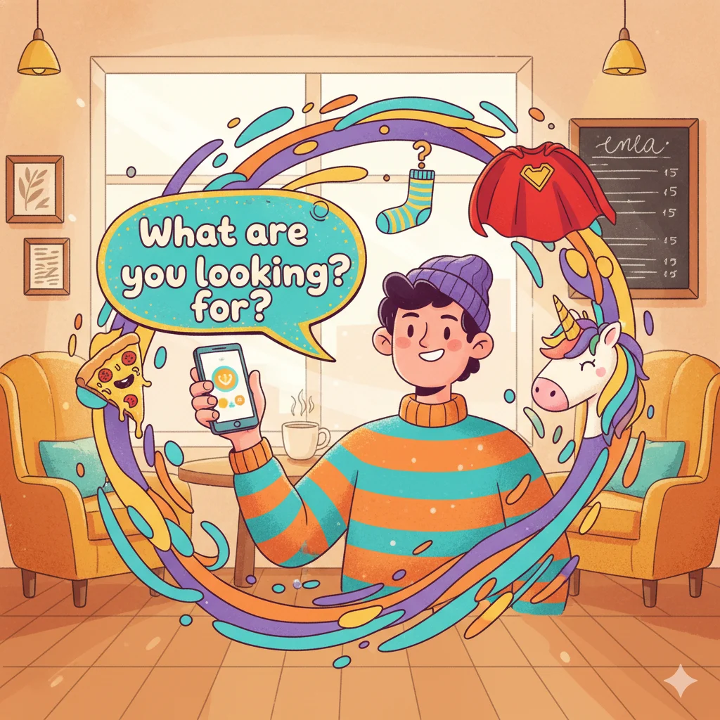 funny responses to what are you looking for