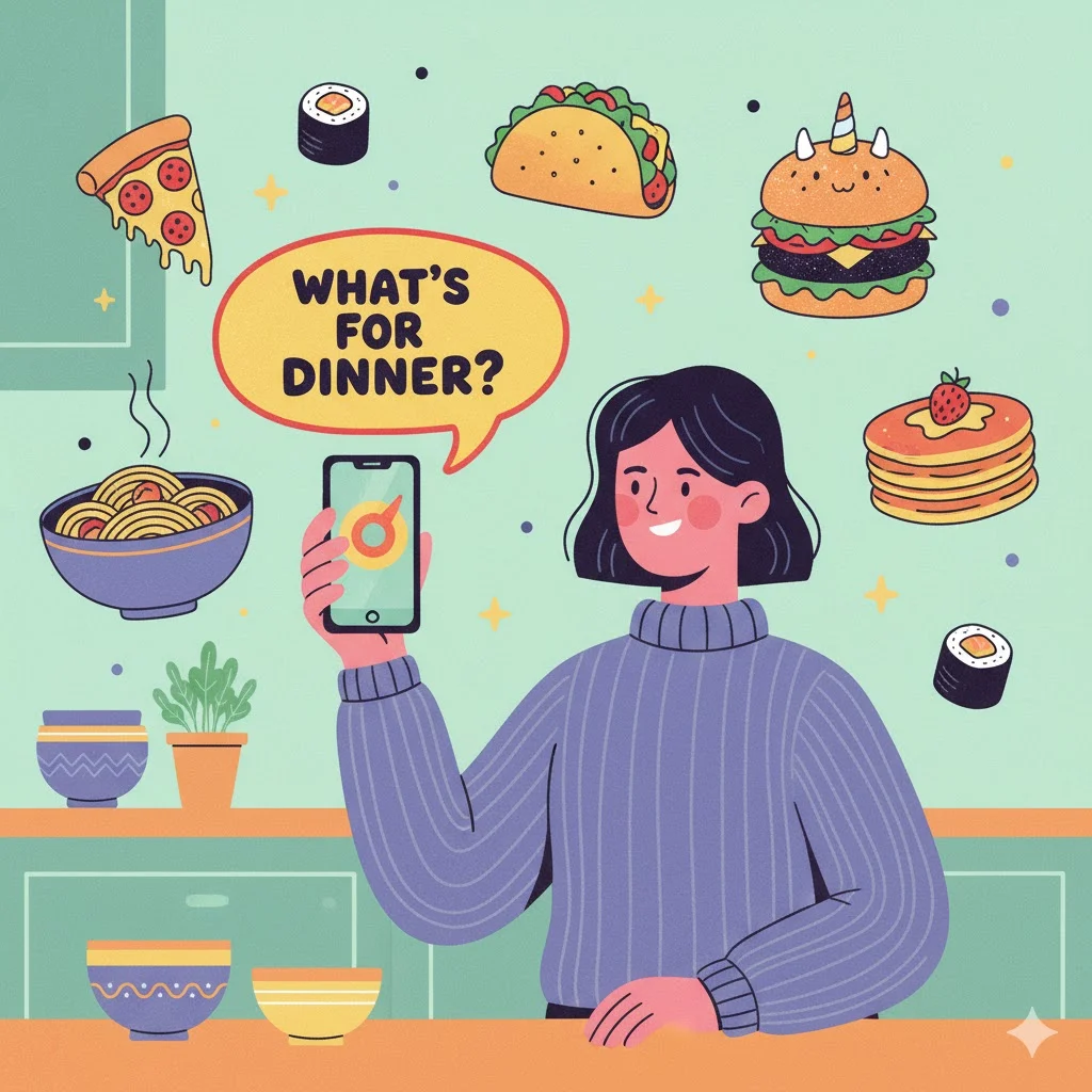 funny responses to what's for dinner
