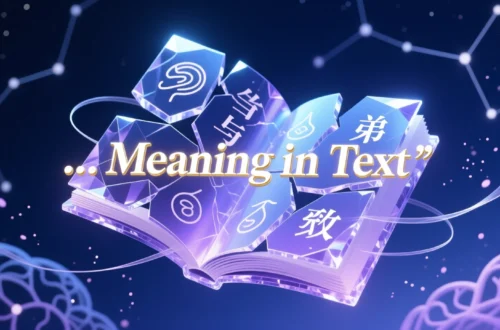 ... meaning in text