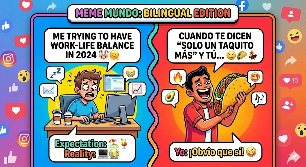 english or spanish meme