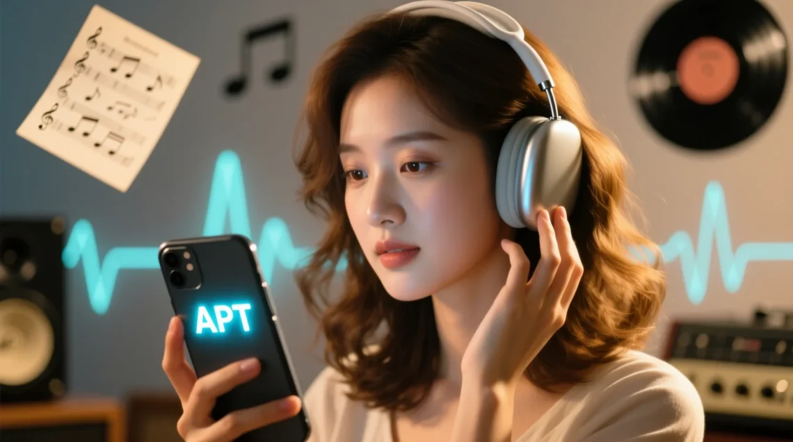 what does apt mean in the song