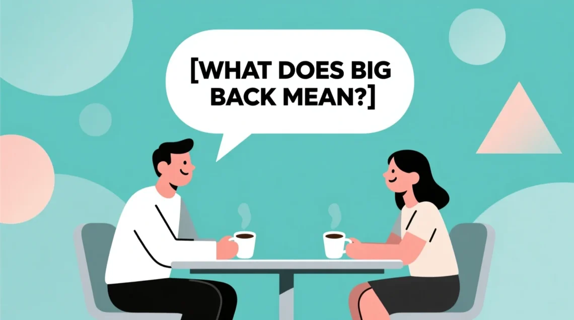 what does big back mean