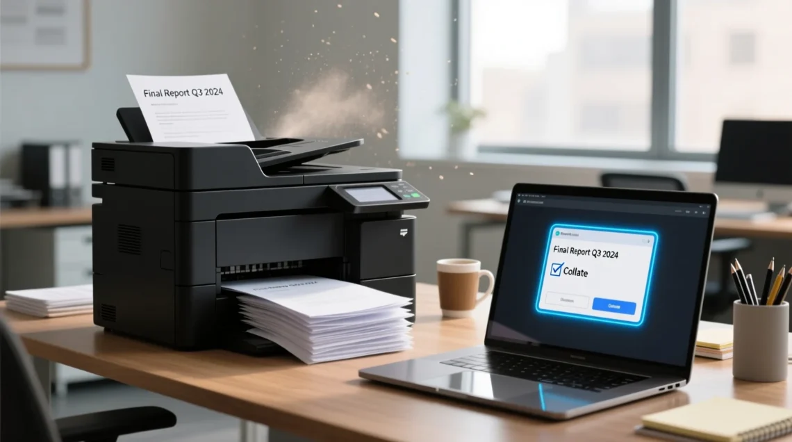 what does collate mean when printing