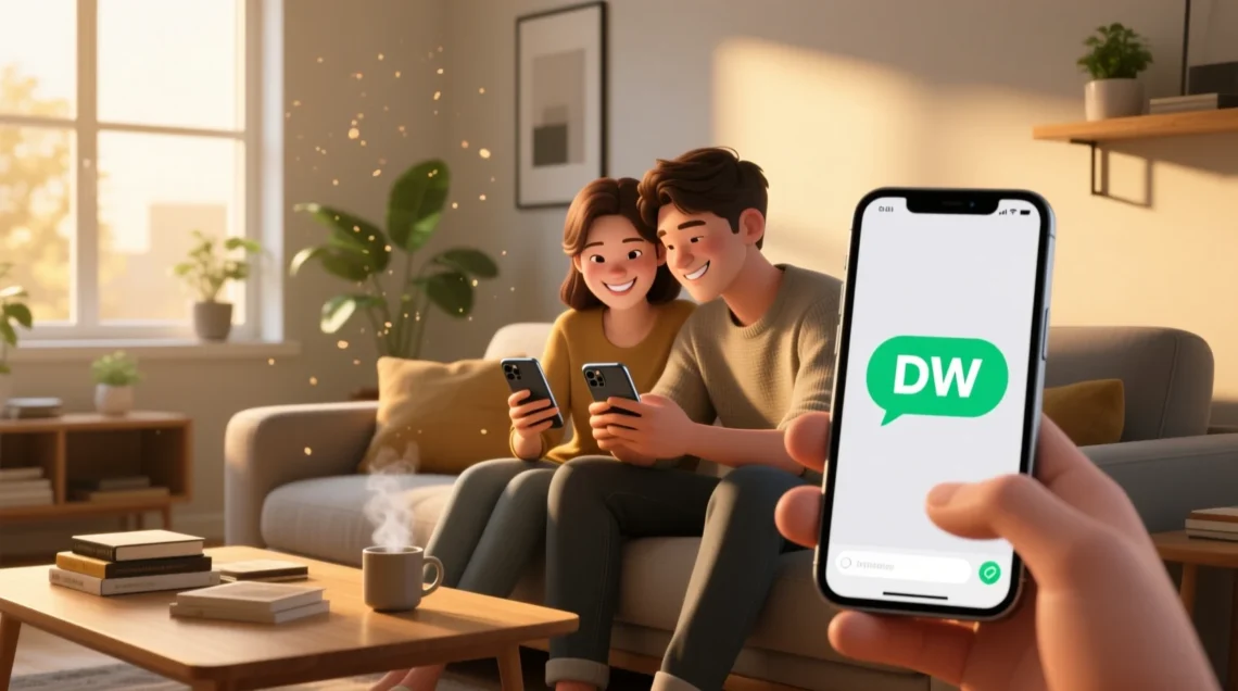 what does dw mean in text