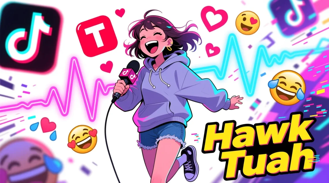 what does hawk tuah mean