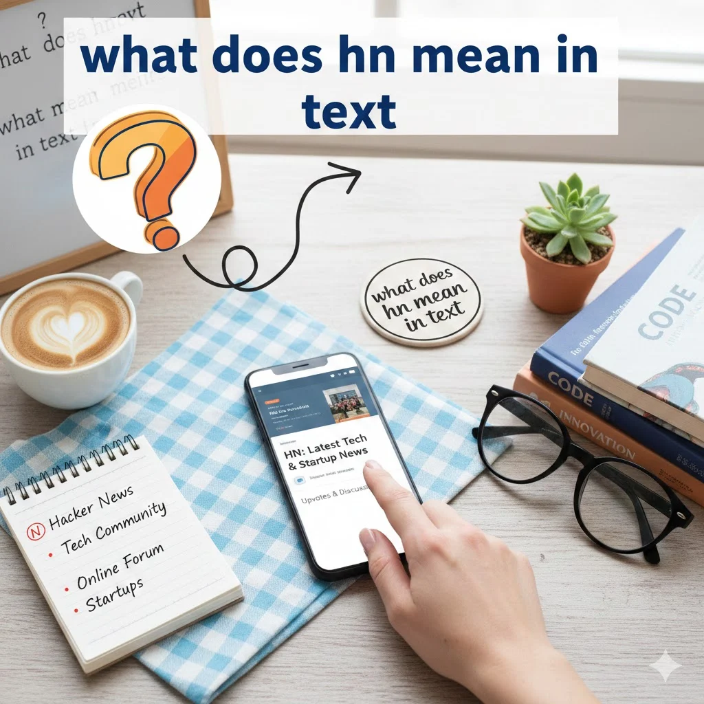what does hn mean in text