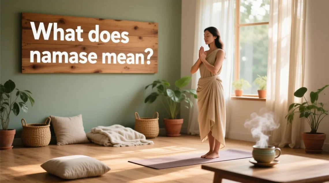 what does namaste mean