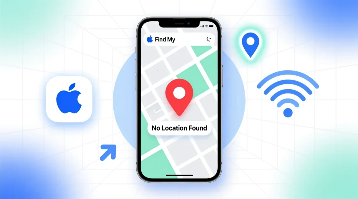 what does no location found mean