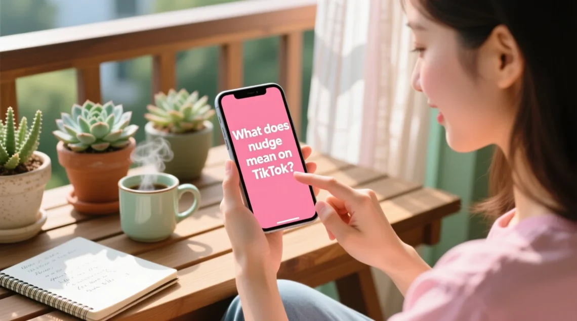 what does nudge mean on tiktok