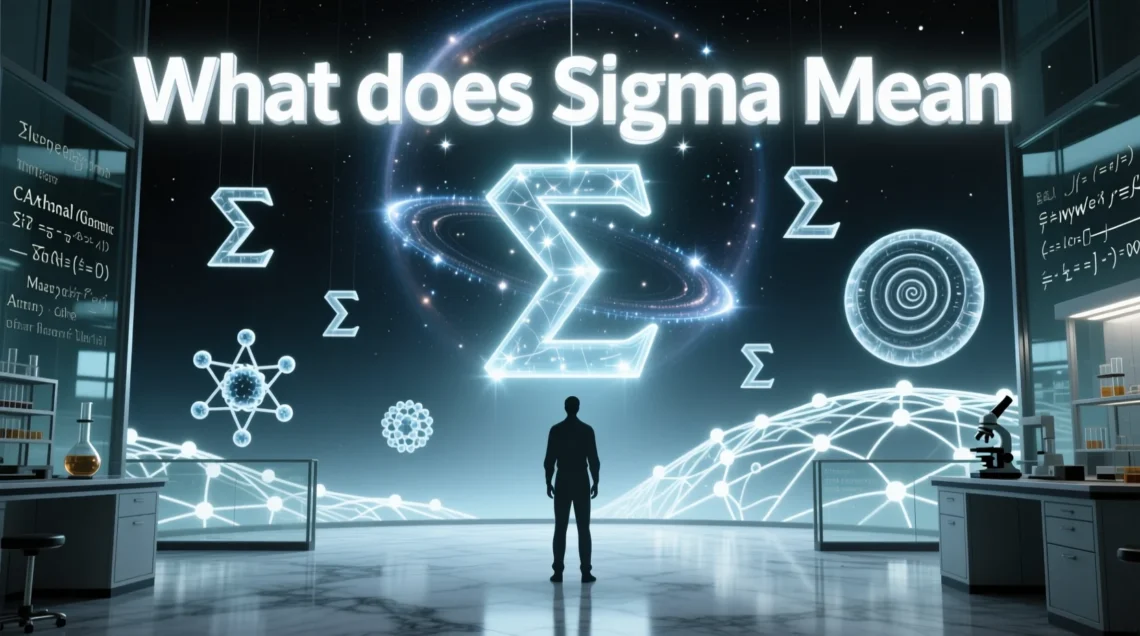 what does sigma mean