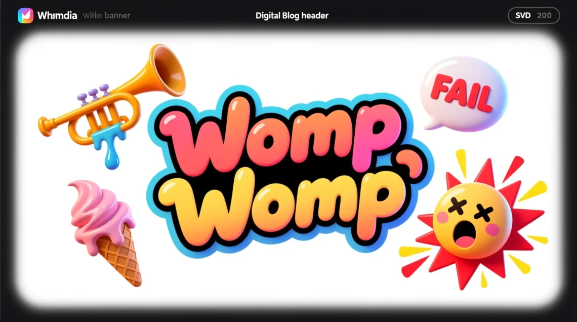 what does womp womp mean