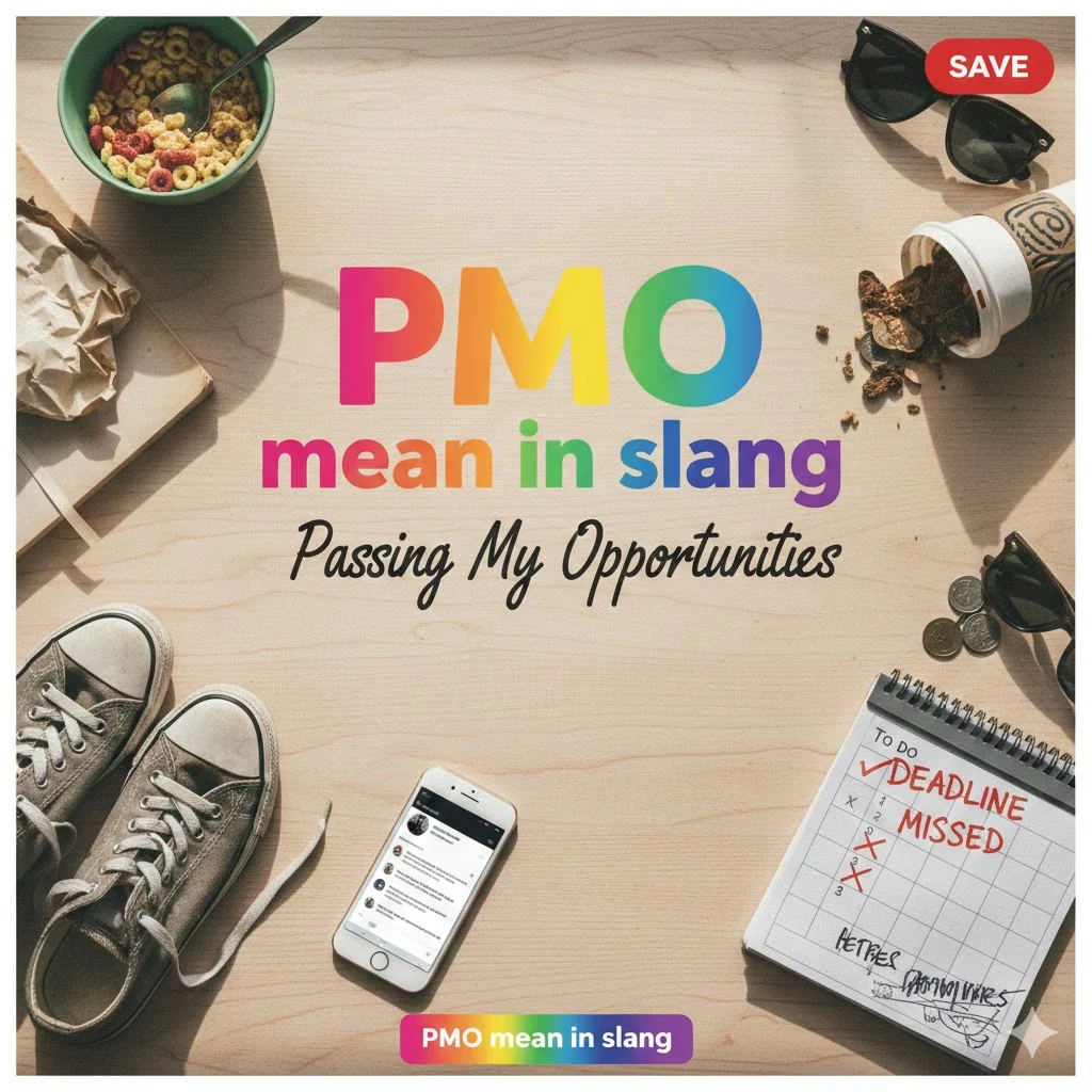 PMO mean in slang