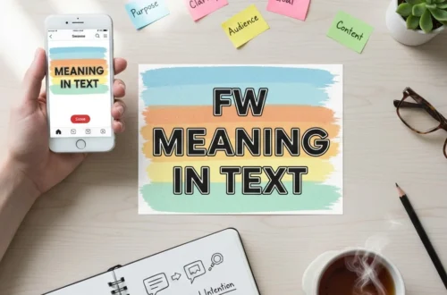 fw meaning in text