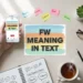 fw meaning in text