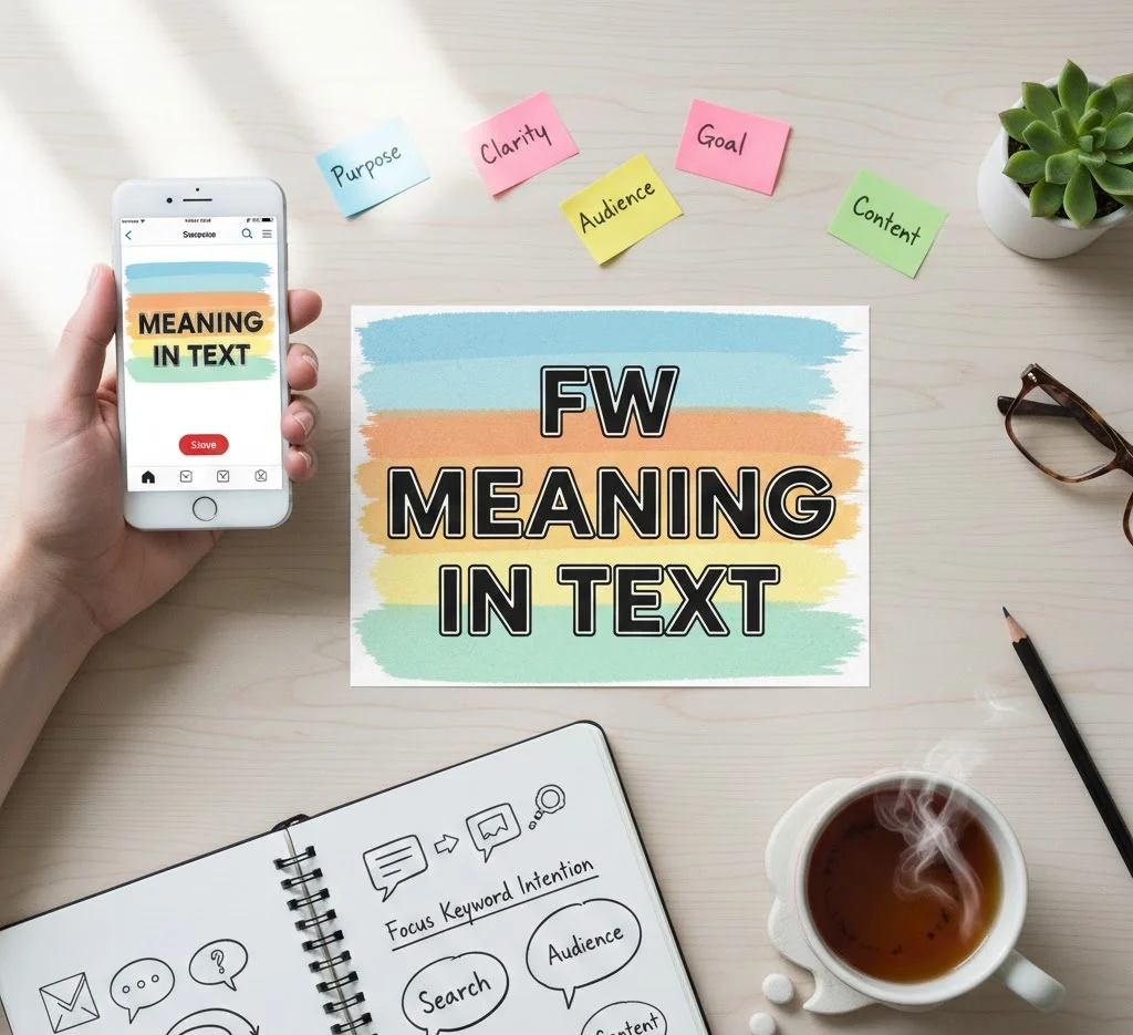 fw meaning in text