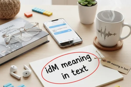 idm meaning in text