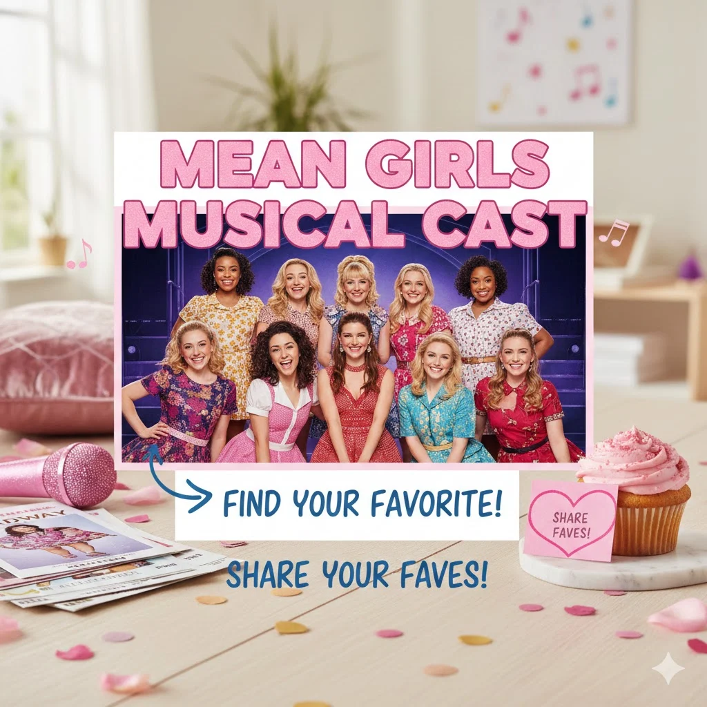 mean girls musical cast