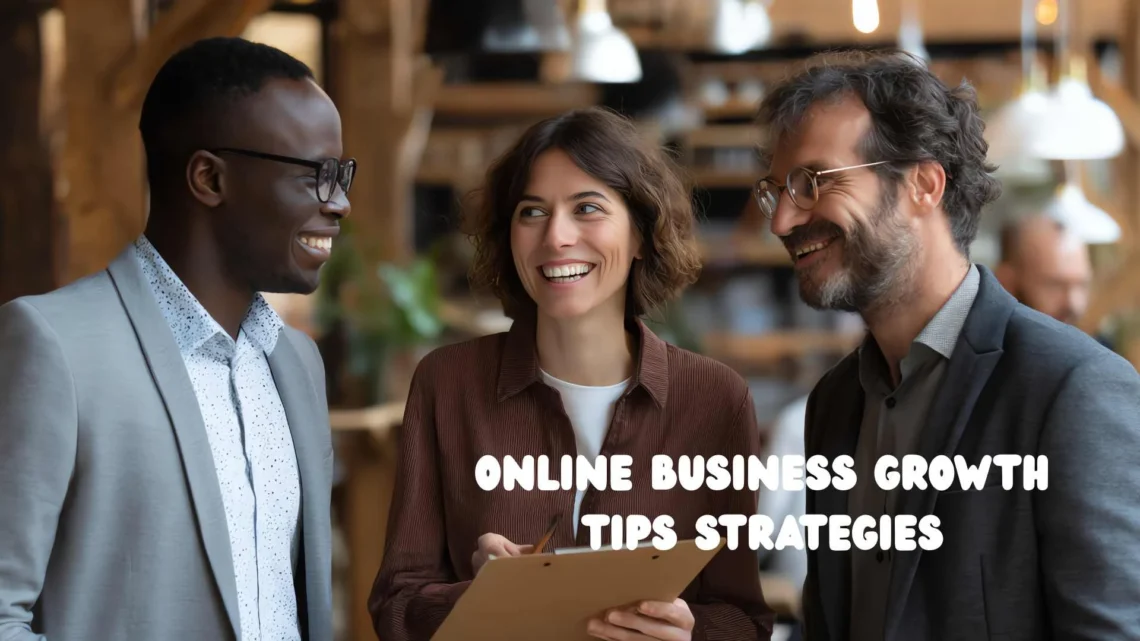 Online Business Growth Tips Strategies
