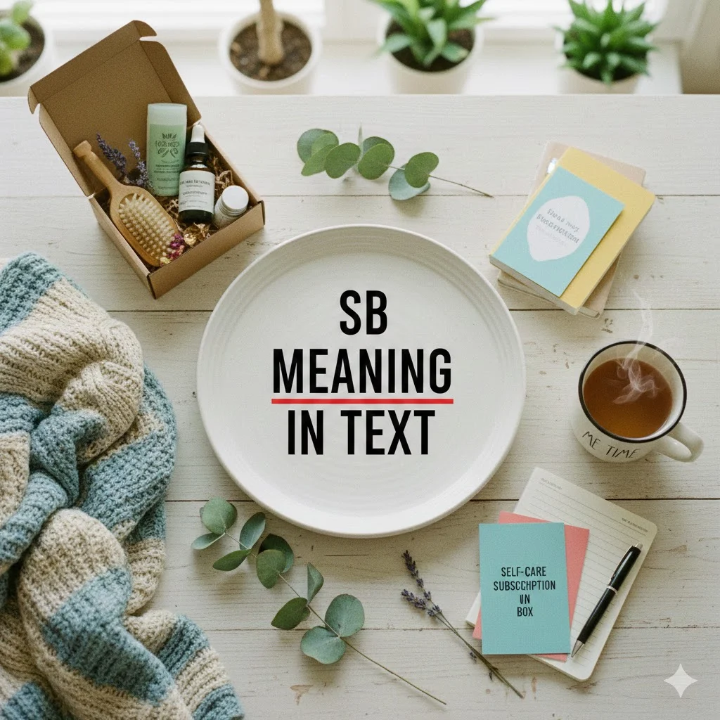 sb meaning in text