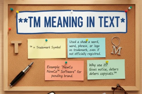 tm meaning in text