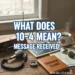 what does 10 4 mean