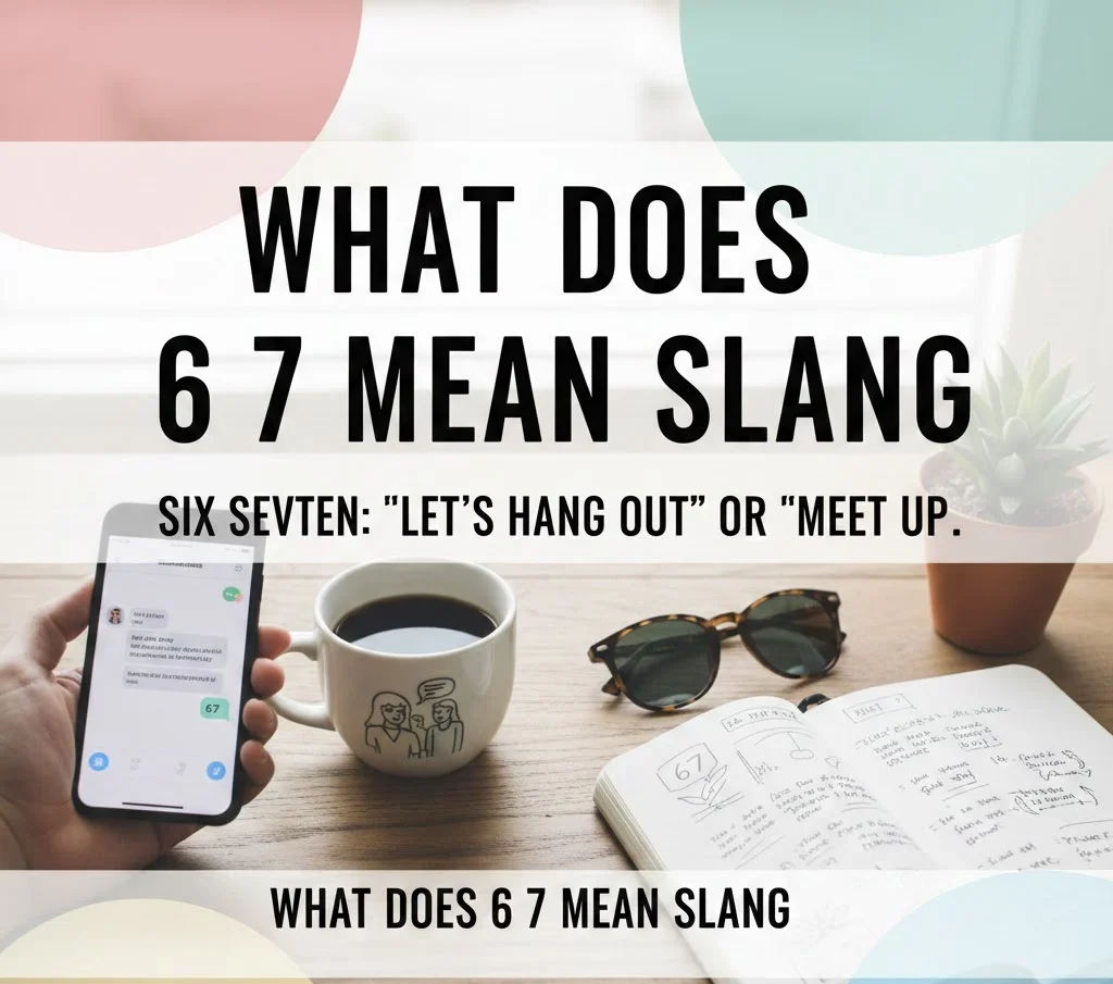what does 6 7 mean slang