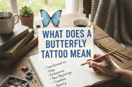 what does a butterfly tattoo mean