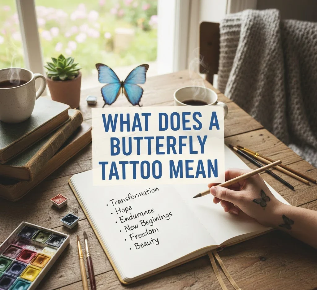what does a butterfly tattoo mean