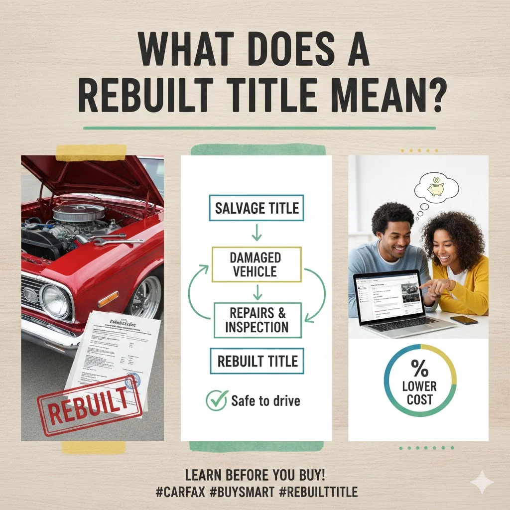 what does a rebuilt title mean