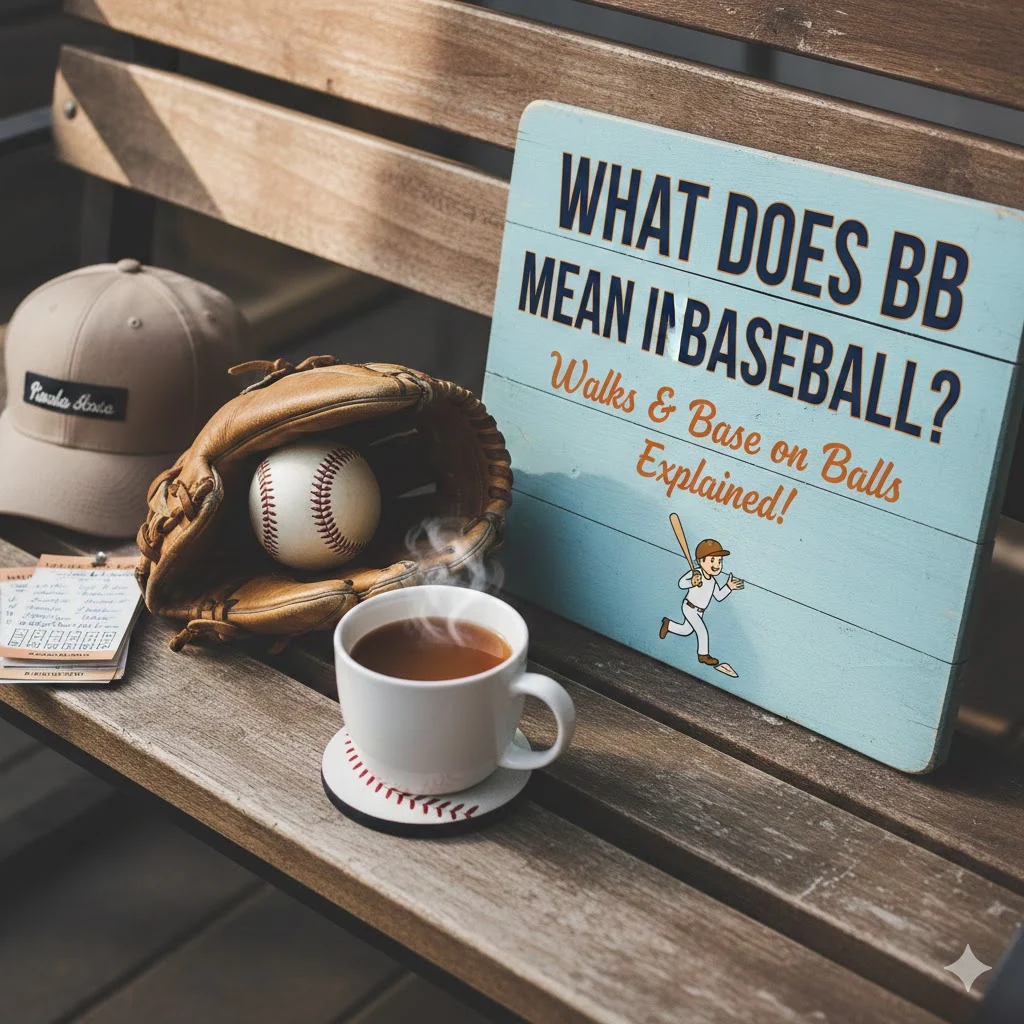 what does bb mean in baseball