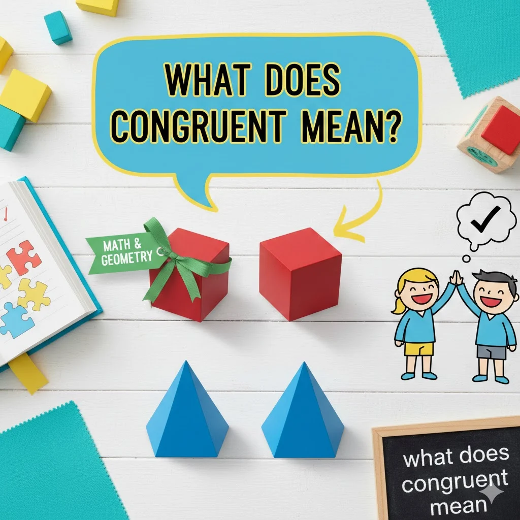 what does congruent mean