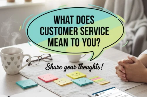 what does customer service mean to you