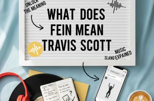 what does fein mean travis scott