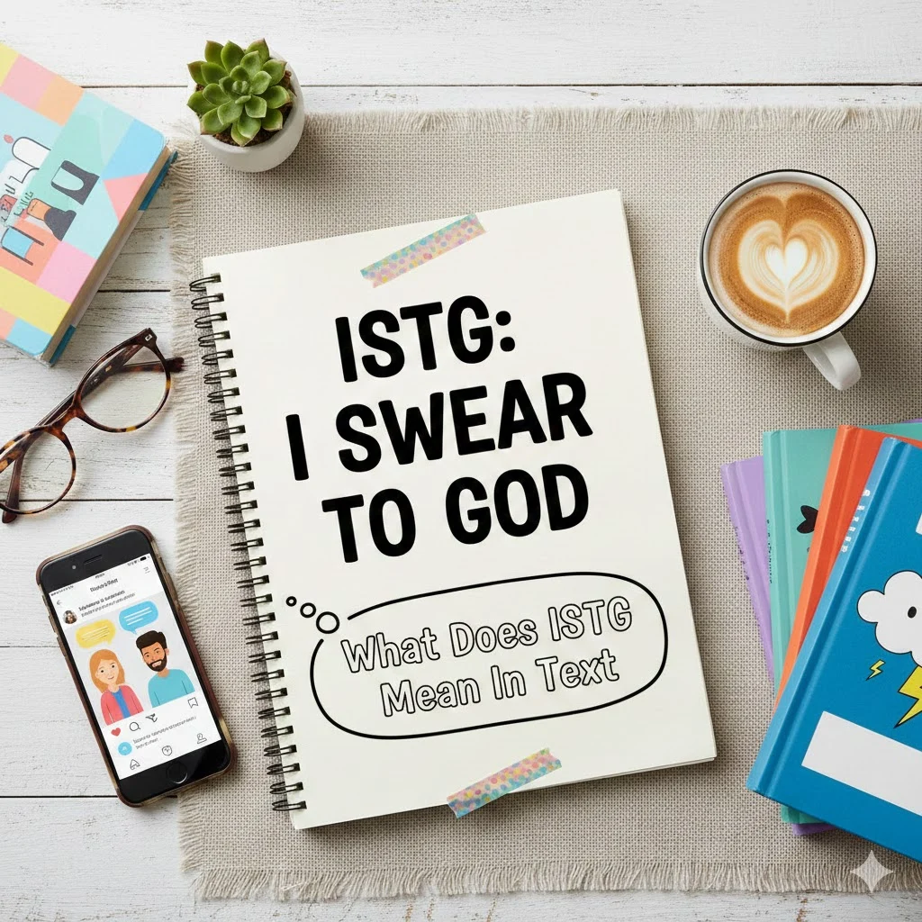 what does istg mean in text