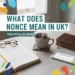 what does nonce mean in uk