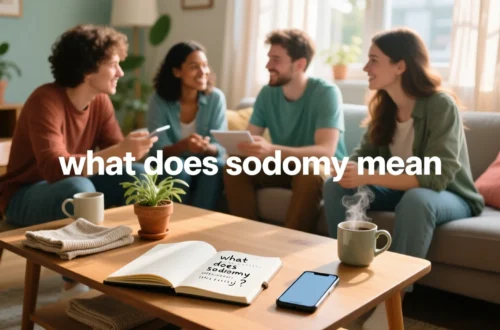 what does sodomy mean