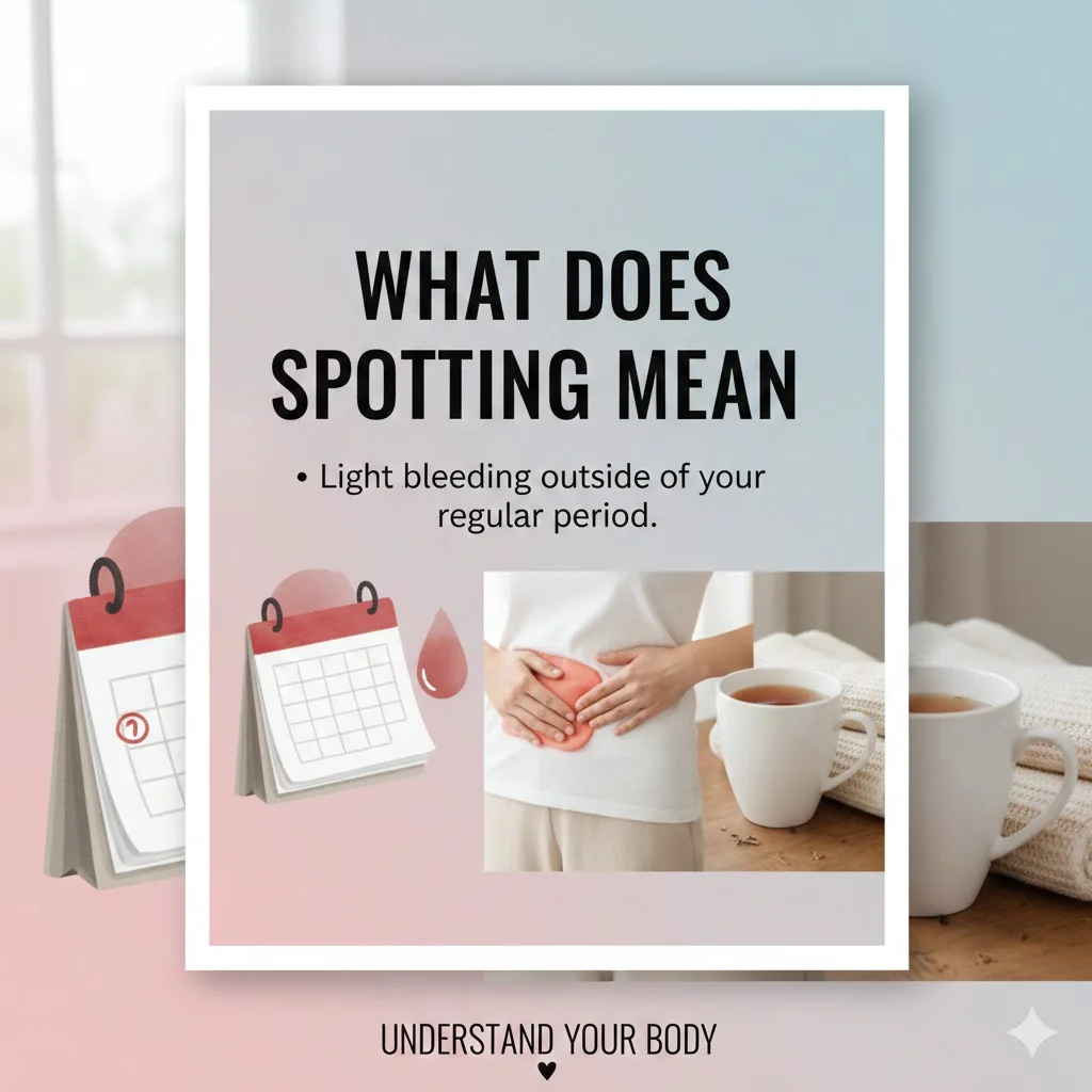 what does spotting mean